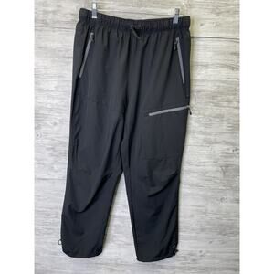 Baleaf Pants Womens XL Black Zip Pocket Lightweight Stretch Drawstring Athletic